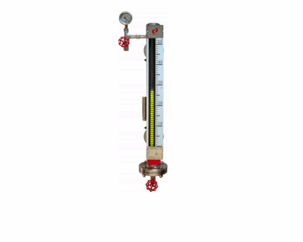 Low temperature frost-proof magnetic flap liquid level meter