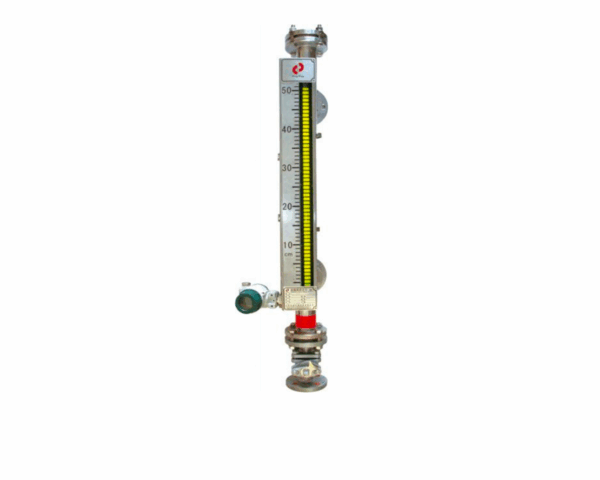 Special anti-corrosion magnetic flap for liquid chlorine